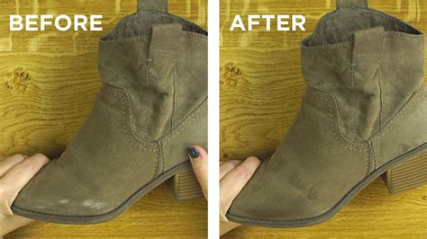 how to get scuffs out of fake suede shoes|how to repair suede boots.